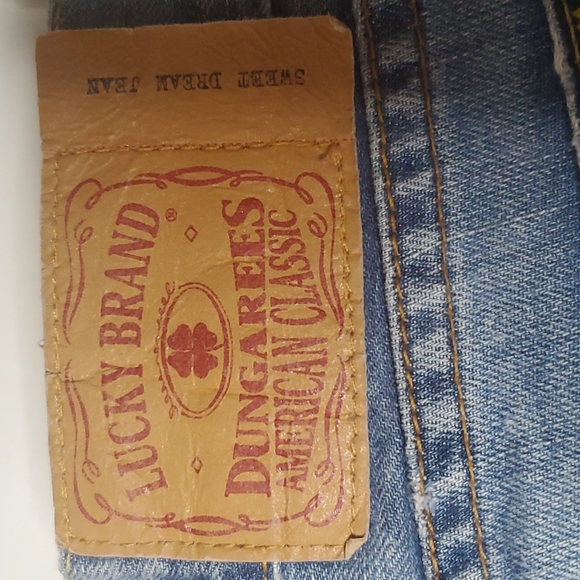 LUCKY BRAND DUNGAREES JEANS 👖 - Picture 8 of 10